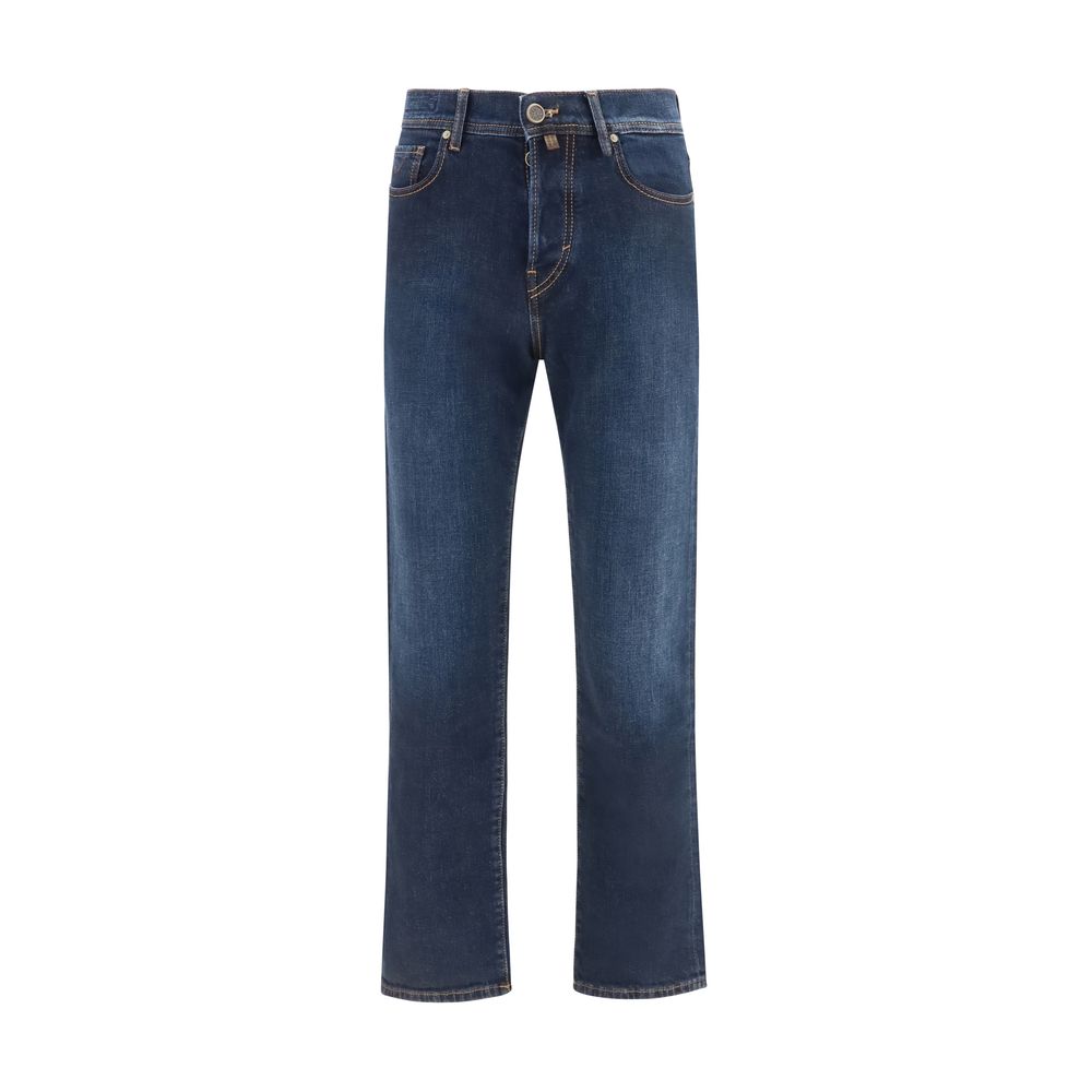 Jean droit en coton bleu Jacob Cohen