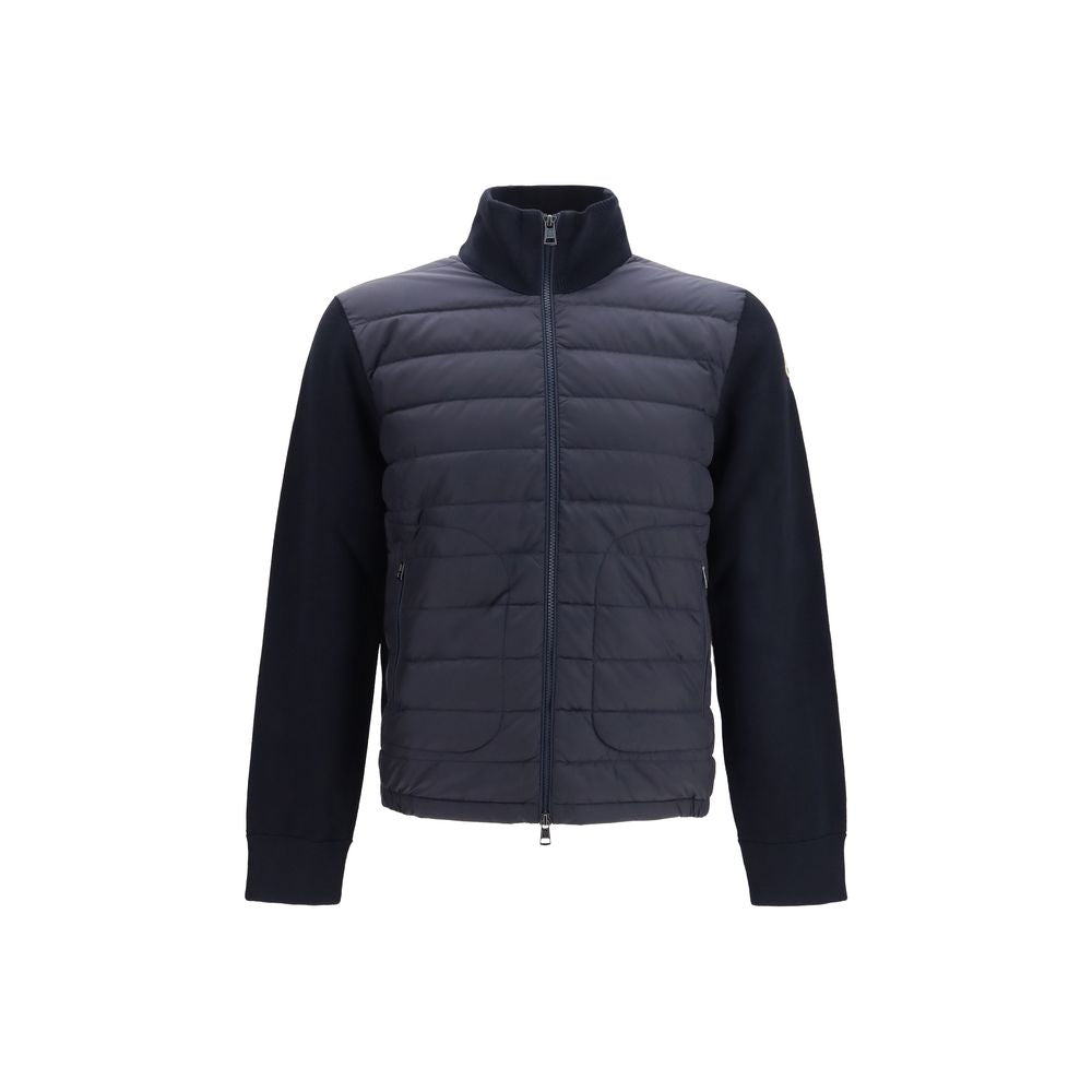 Doudoune longue Moncler en duvet d'oie bleu