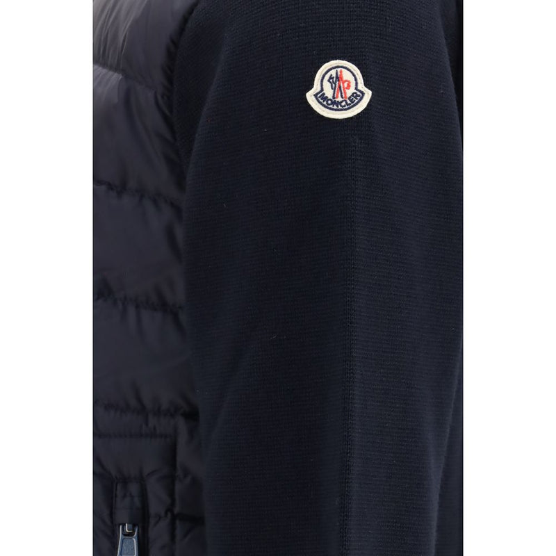 Doudoune longue Moncler en duvet d'oie bleu