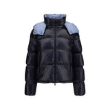 Moncler Blue Goose Down Full-Length Jacket