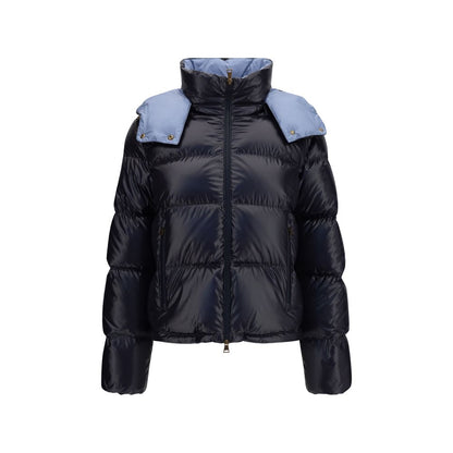 Moncler Blue Goose Down Full-Length Jacket