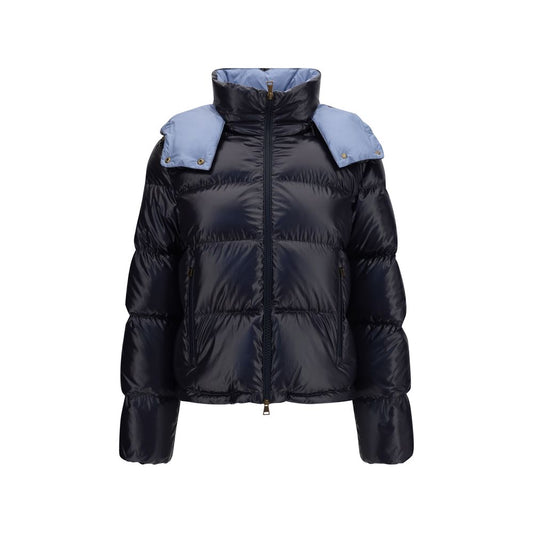 Doudoune longue Moncler en duvet d'oie bleu