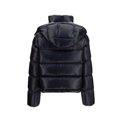 Moncler Blue Goose Down Full-Length Jacket