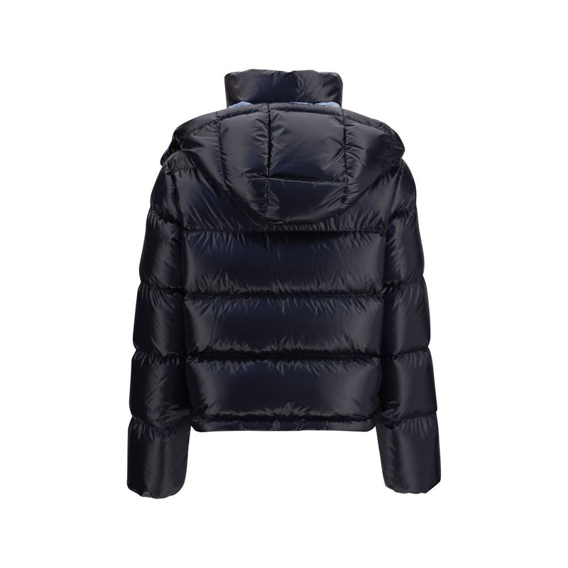 Doudoune longue Moncler en duvet d'oie bleu