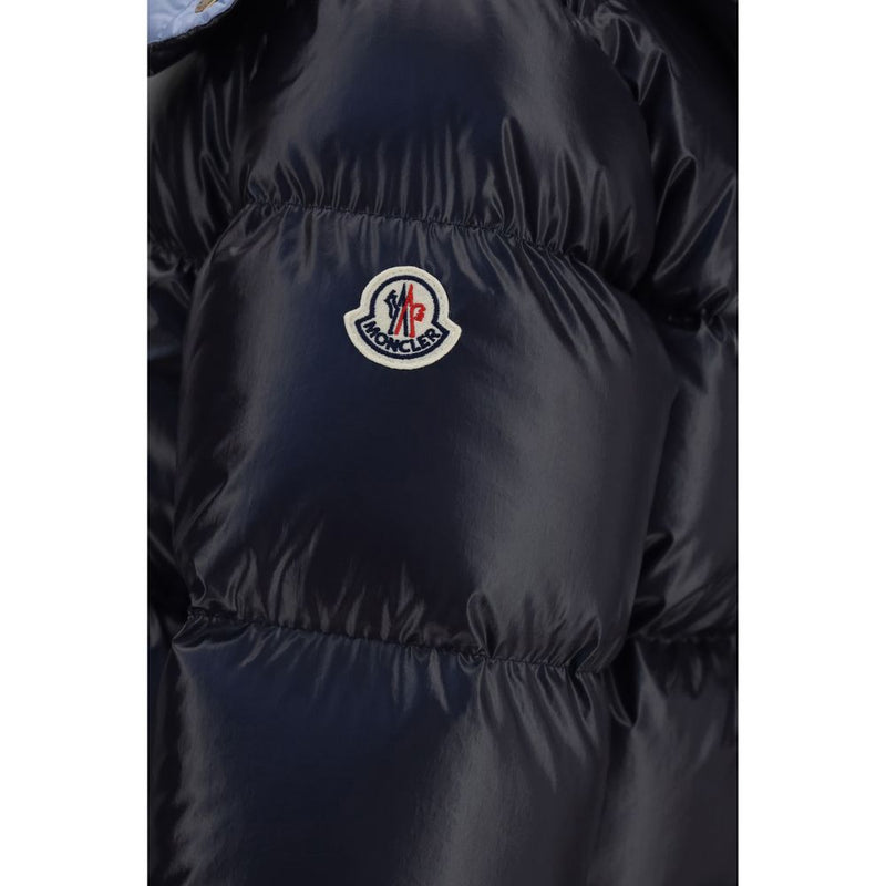 Doudoune longue Moncler en duvet d'oie bleu