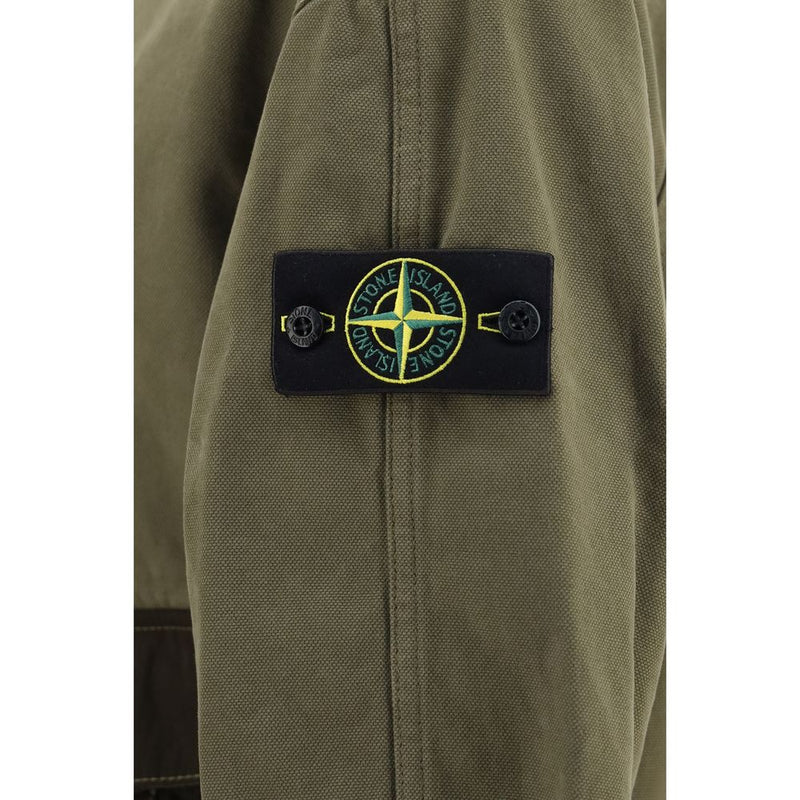 Veste Stone Island Bicolore en Coton