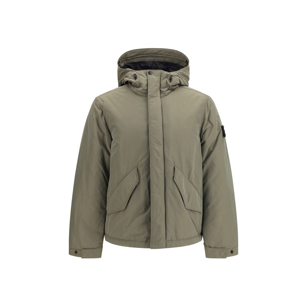 Veste Stone Island bicolore en polyester