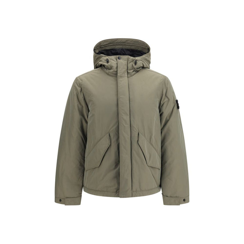 Veste Stone Island bicolore en polyester
