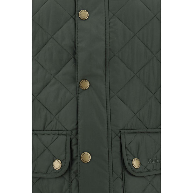 Gilet sans manches Barbour vert en polyamide