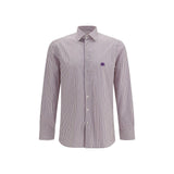 Chemise en coton à motif multicolore Etro