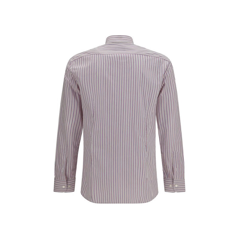 Chemise en coton à motif multicolore Etro