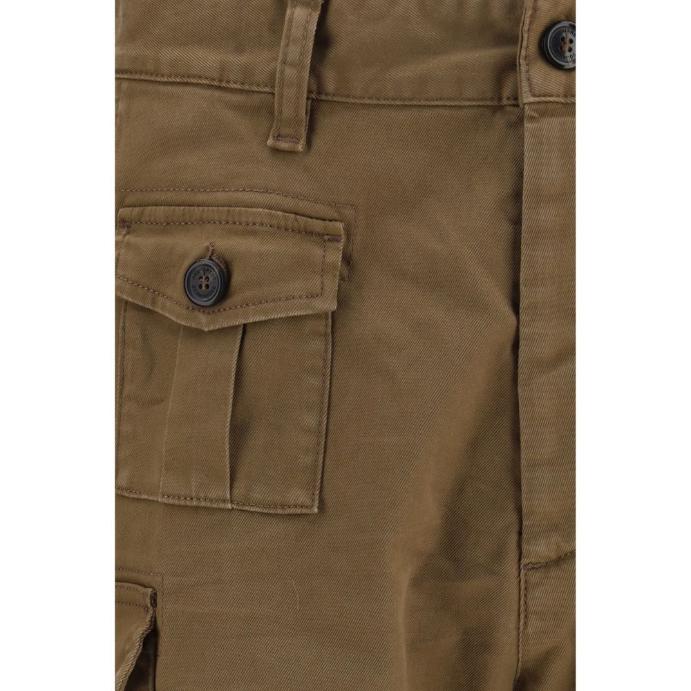 Short bermuda Dsquared² en coton marron