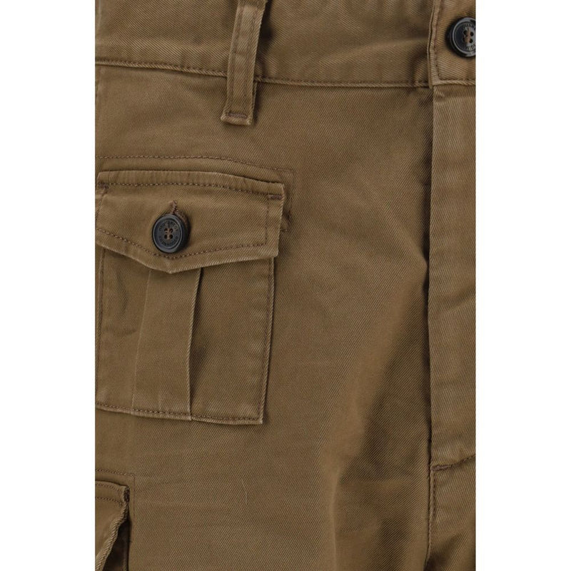 Short bermuda Dsquared² en coton marron