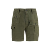 Short en bermuda bicolore en coton Dsquared²