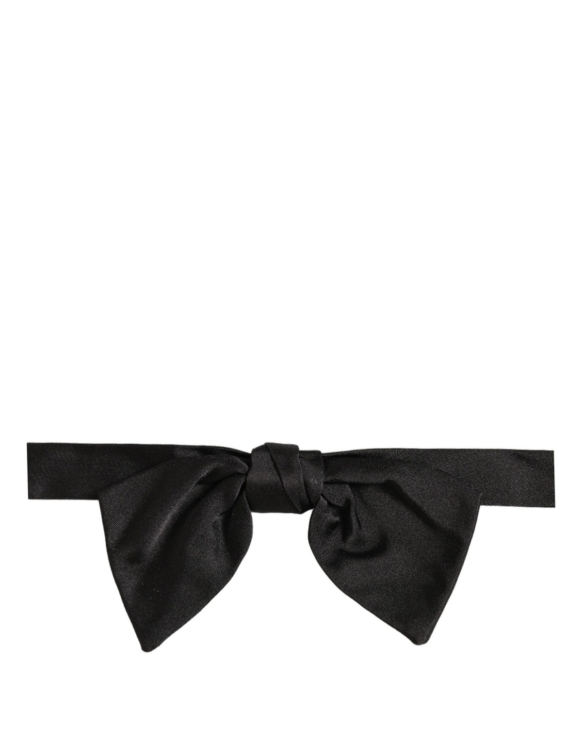 Nœud papillon Dolce & Gabbana pour homme noir 100 % soie réglable