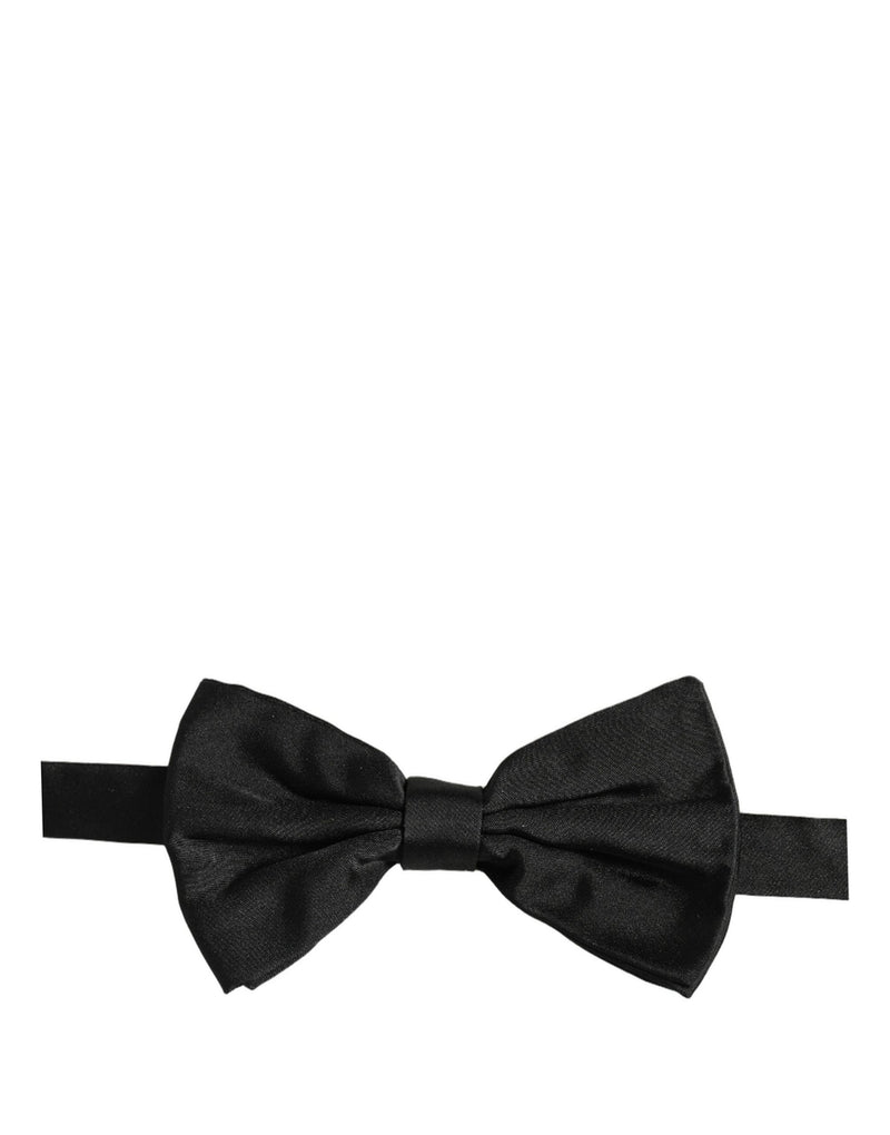 Nœud papillon réglable Dolce & Gabbana Homme Noir 100% Soie