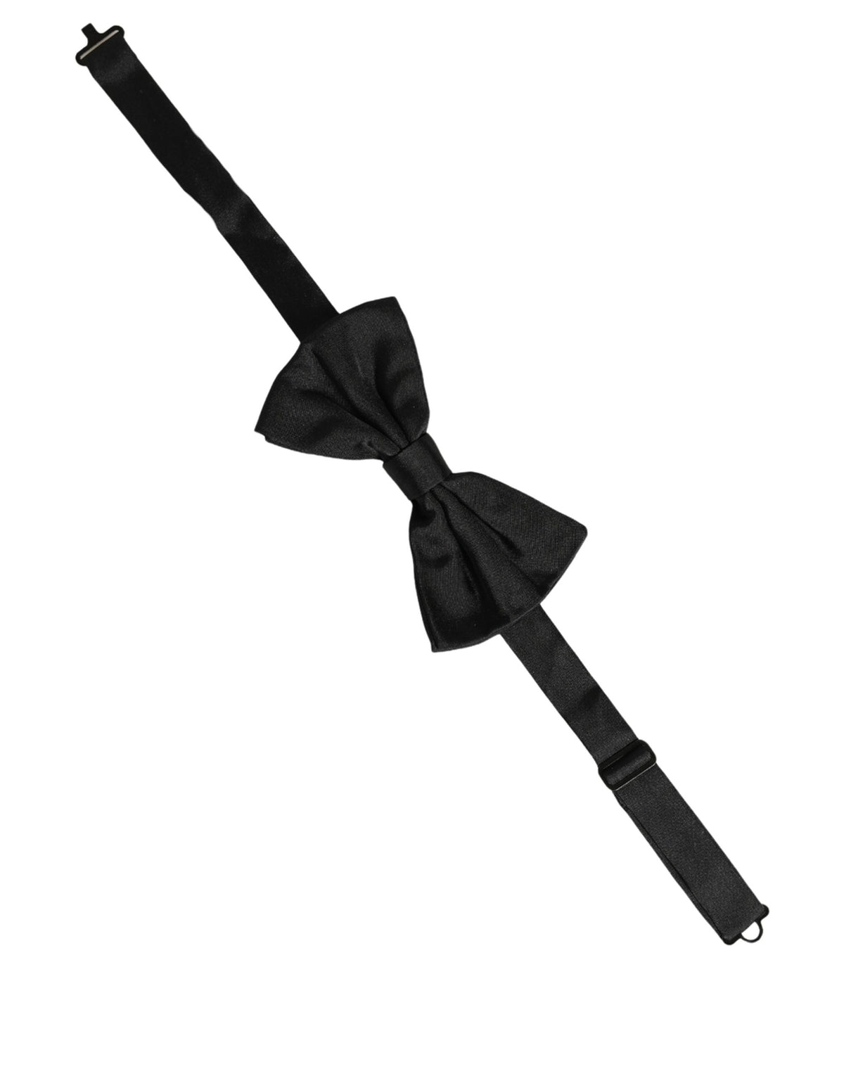 Nœud papillon réglable Dolce & Gabbana Homme Noir 100% Soie