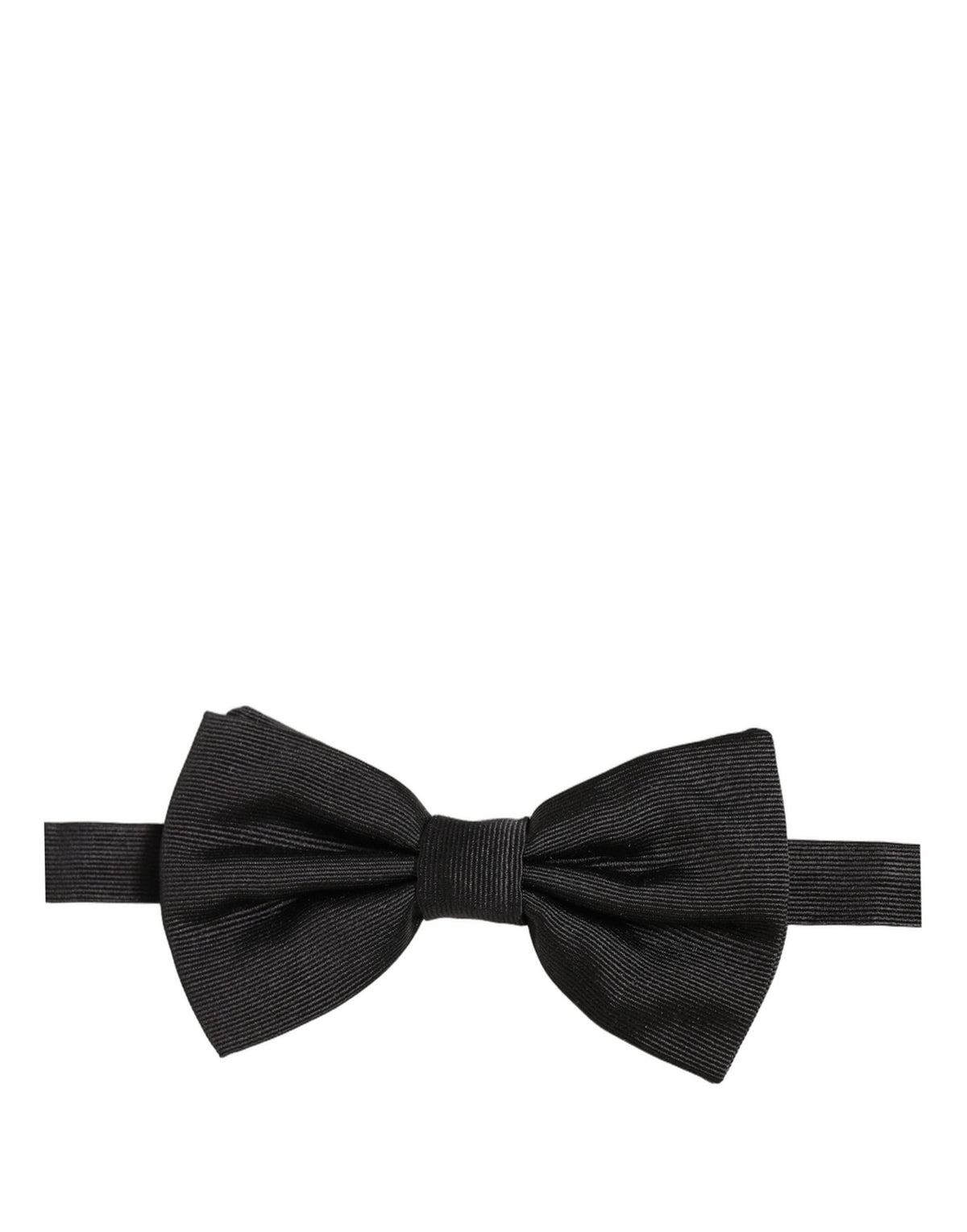 Nœud papillon réglable Dolce & Gabbana Homme Noir 100% Soie