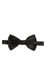 Nœud papillon réglable Dolce & Gabbana Homme Noir 100% Soie