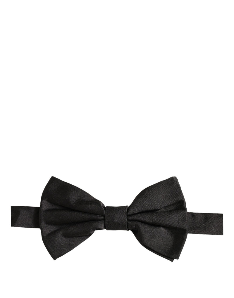Nœud papillon réglable Dolce & Gabbana Homme Noir 100% Soie
