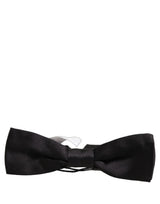 Nœud papillon réglable Dolce & Gabbana Homme Noir 100% Soie