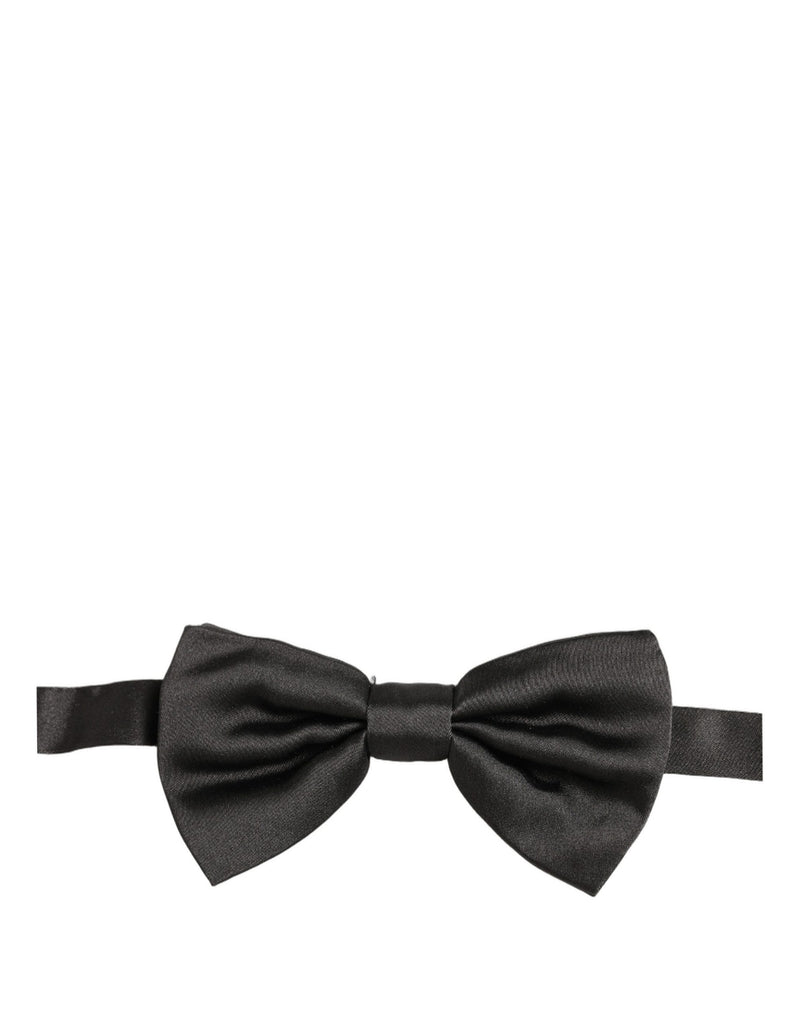 Nœud papillon réglable Dolce & Gabbana Homme Noir 100% Soie