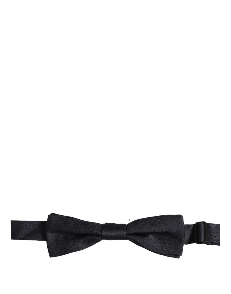 Nœud papillon réglable Dolce & Gabbana Homme Noir 100% Soie