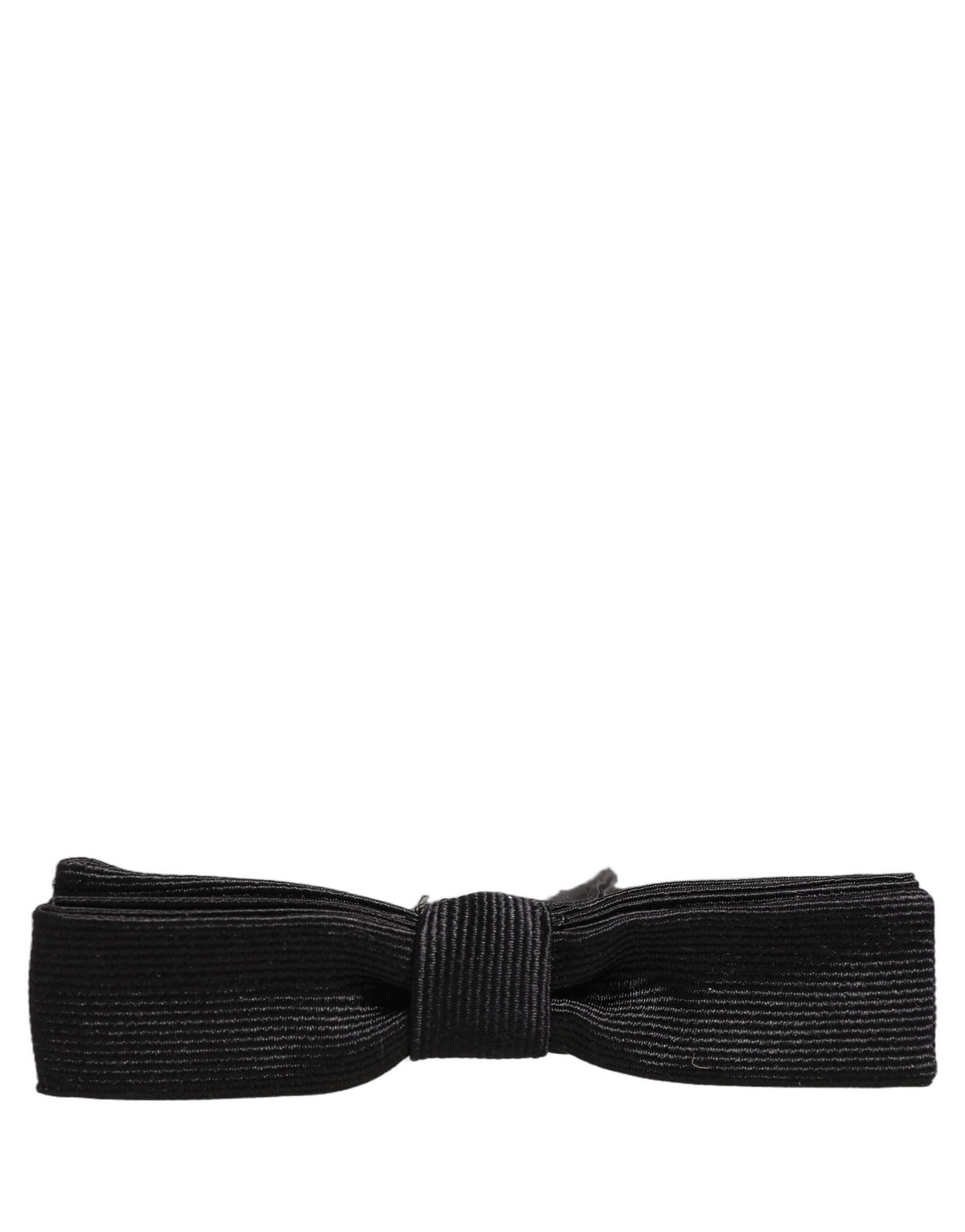 Nœud papillon Dolce & Gabbana pour homme noir 100 % soie réglable