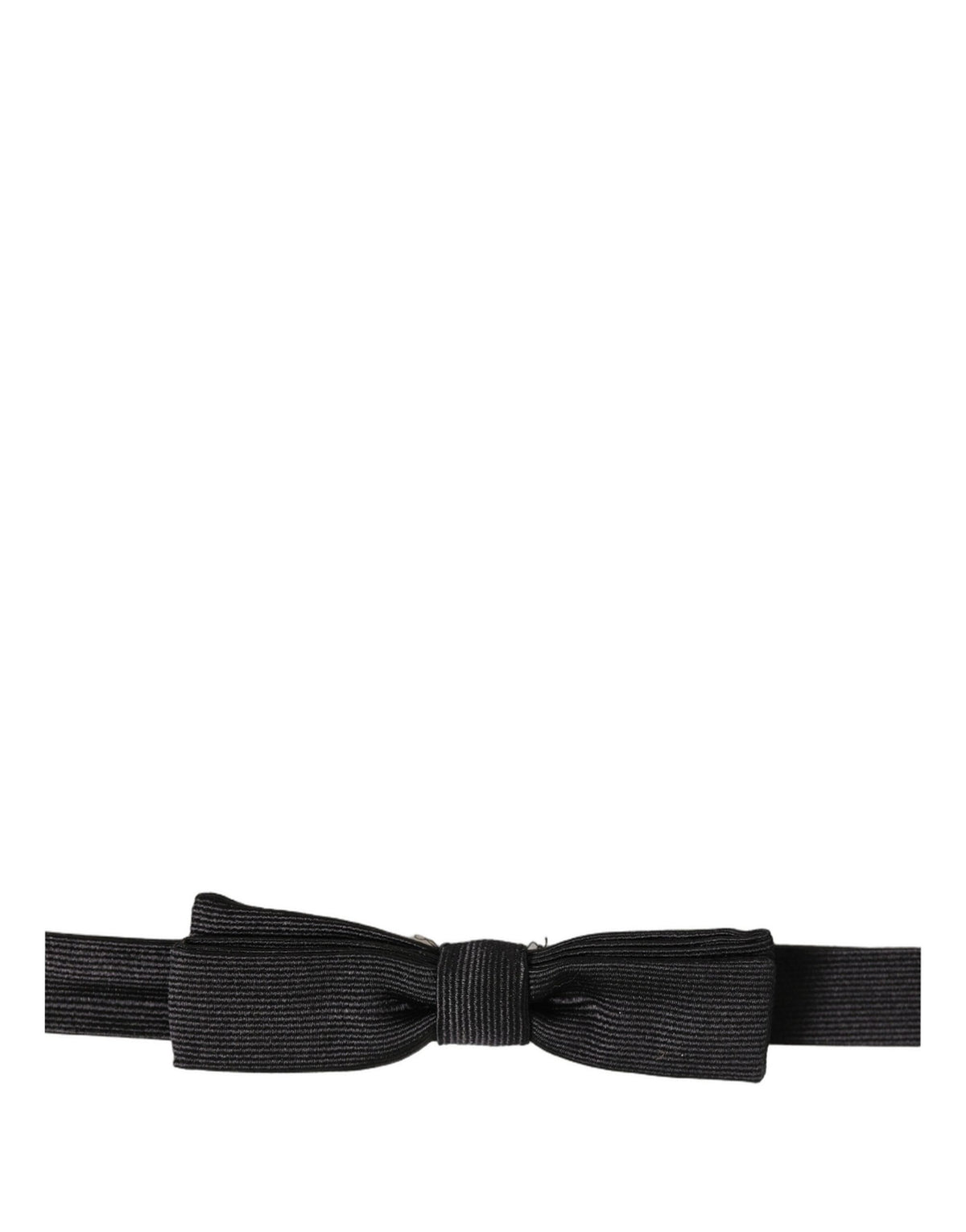 Nœud papillon Dolce & Gabbana pour homme noir 100 % soie réglable