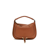 Sac bandoulière Chloé Bos Taurus en cuir de veau marron