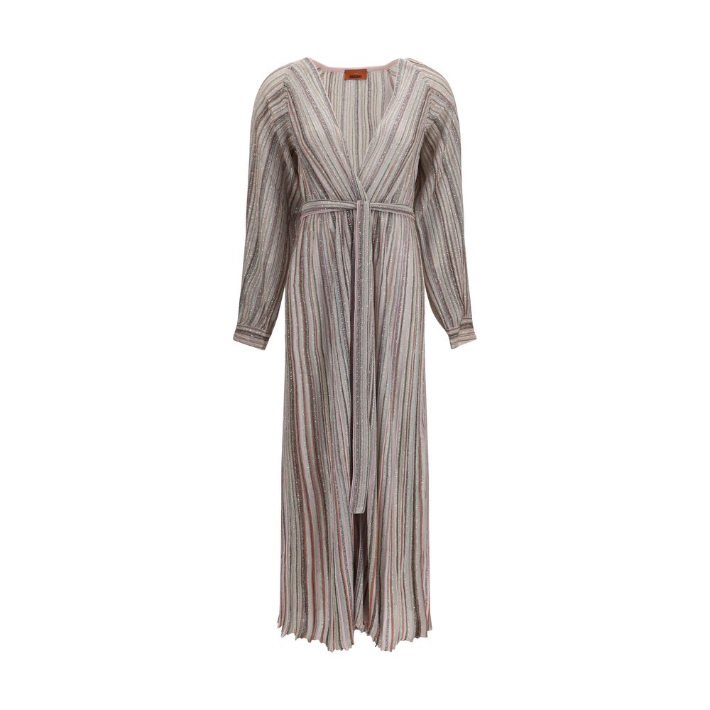 Robe longue Missoni multicolore en viscose