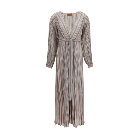 Robe longue Missoni multicolore en viscose