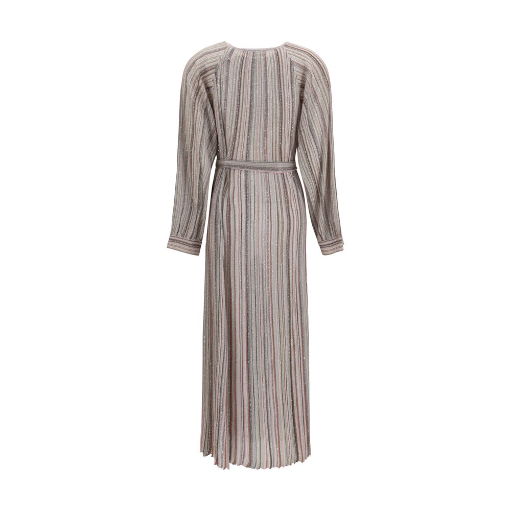 Robe longue Missoni multicolore en viscose