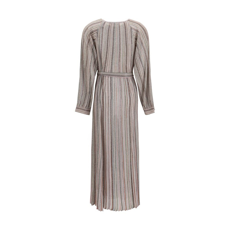 Robe longue Missoni multicolore en viscose