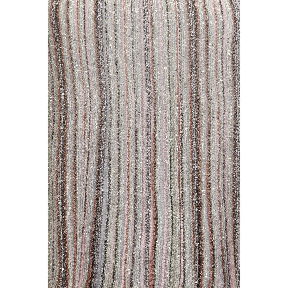 T-shirt sans manches Missoni en rayonne multicolore