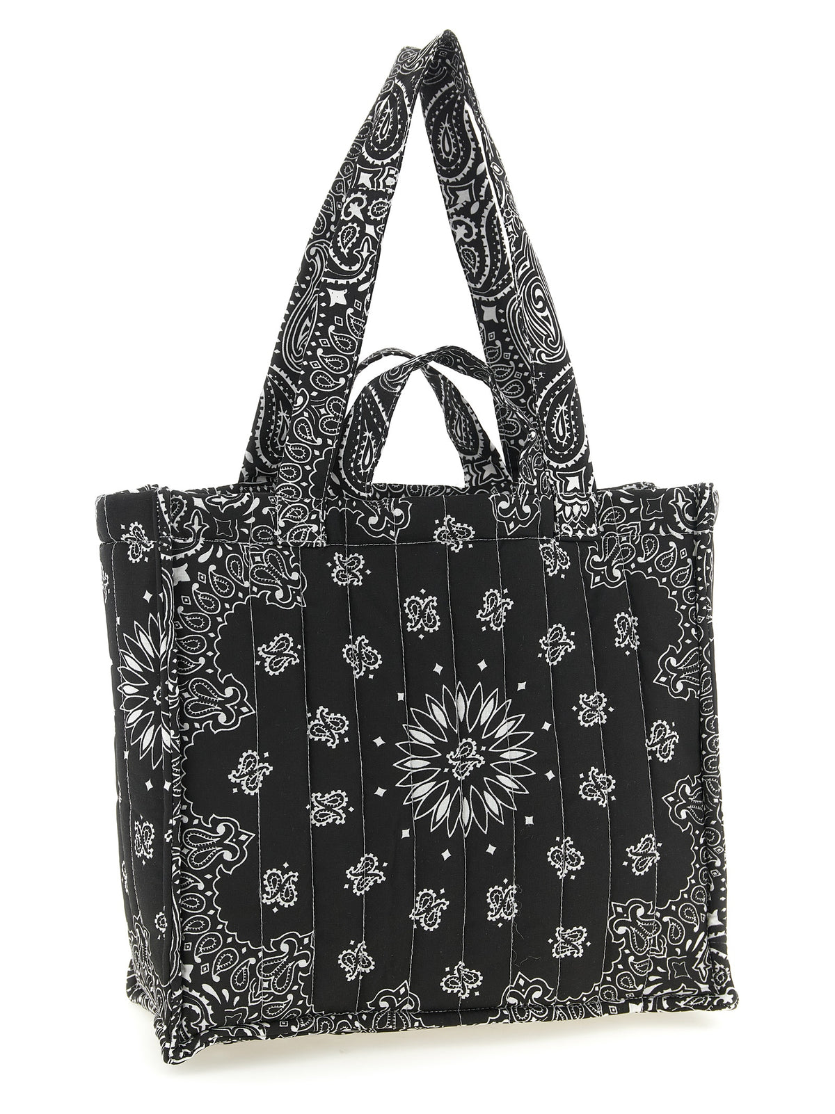 Sac fourre-tout en coton noir CALL ME BY YOUR NAME