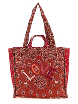 Sac fourre-tout en coton multicolore CALL ME BY YOUR NAME