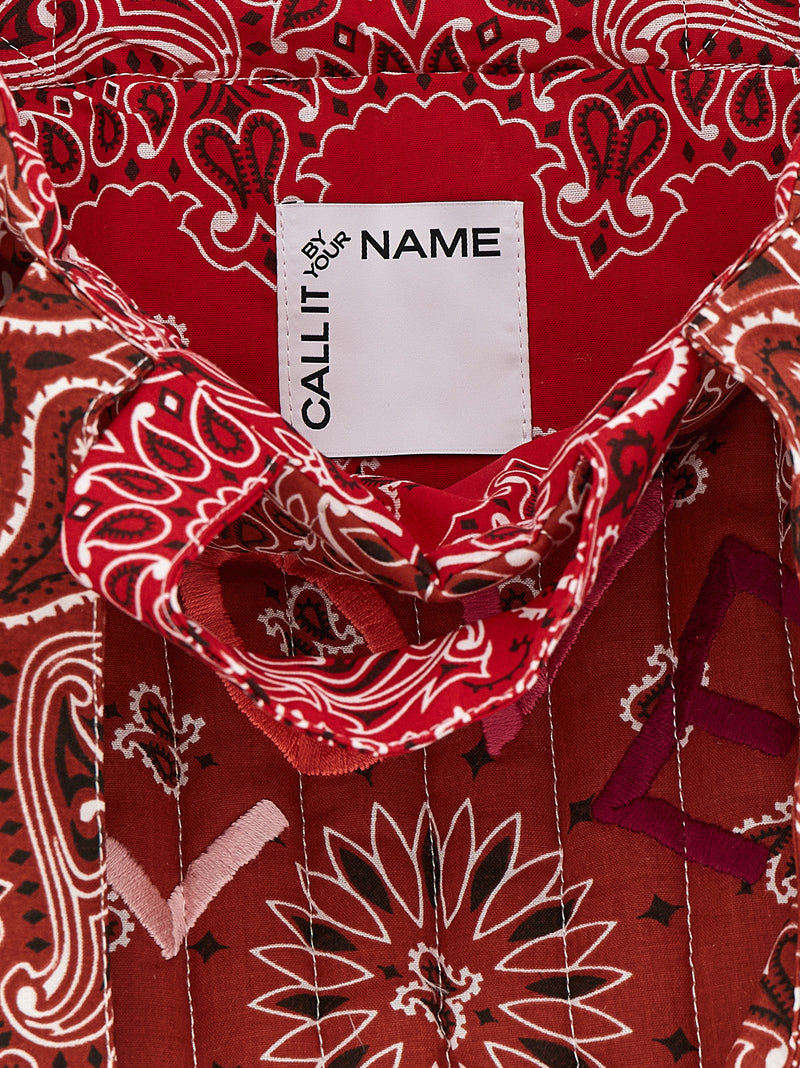 CALL IT BY YOUR NAME Multicolor Cotton Tote Bag