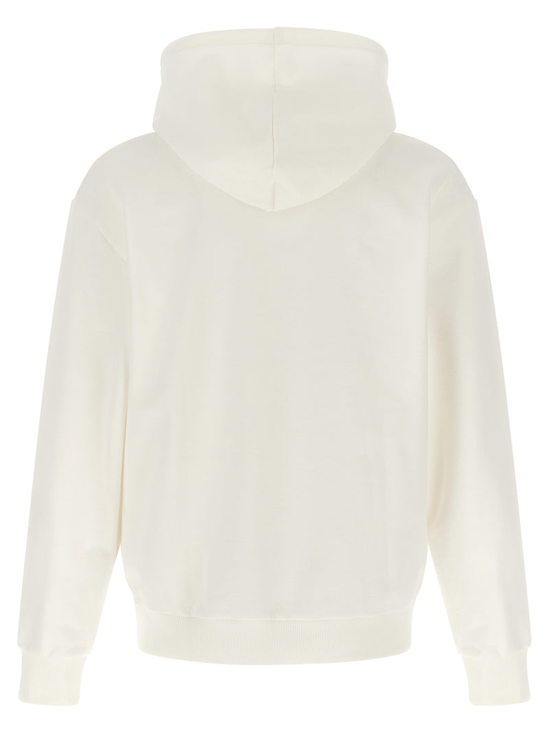 Sweat-shirt Lacoste en coton blanc