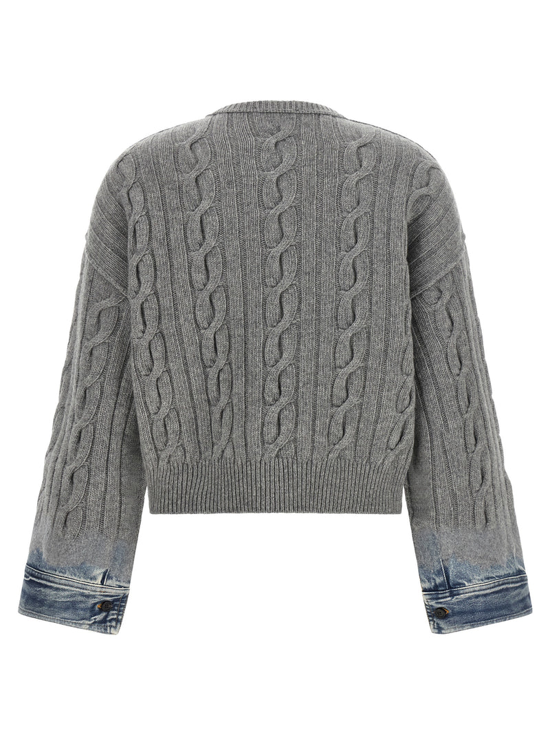 Cardigan Haikure en coton gris