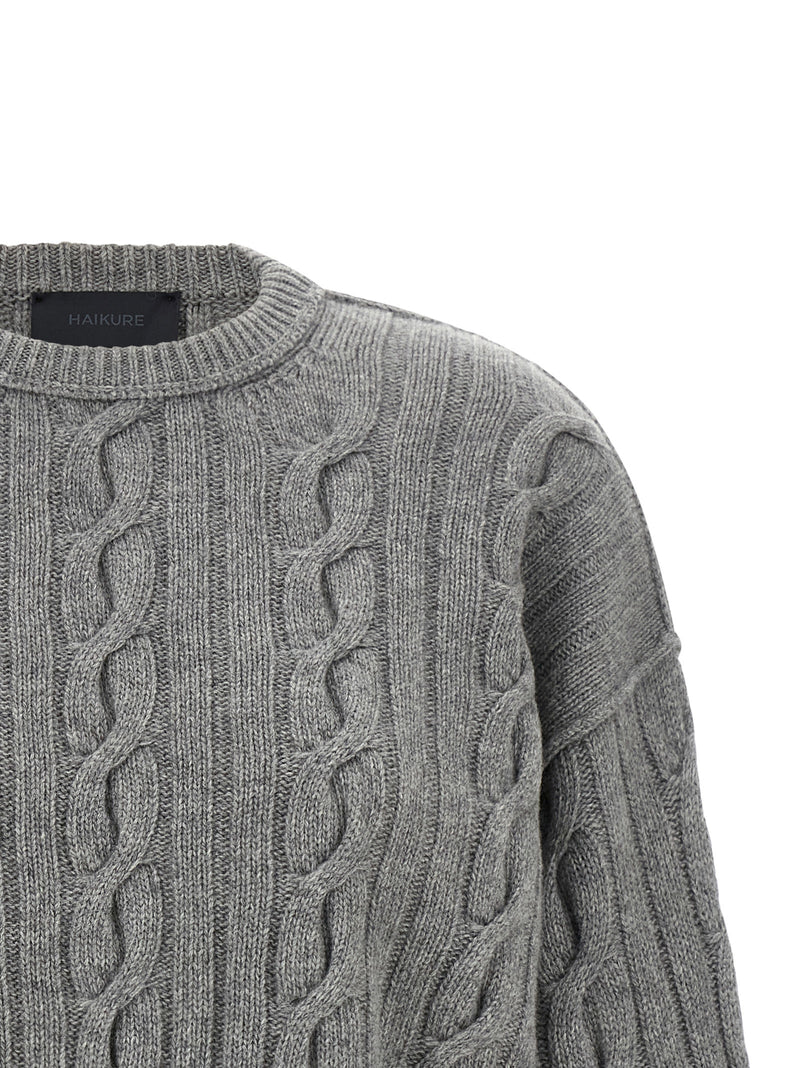 Cardigan Haikure en coton gris