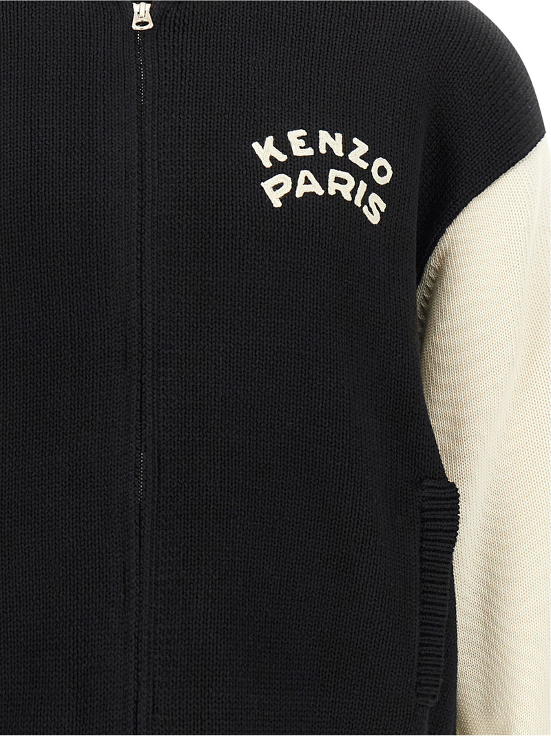 Gilet Kenzo en coton bicolore