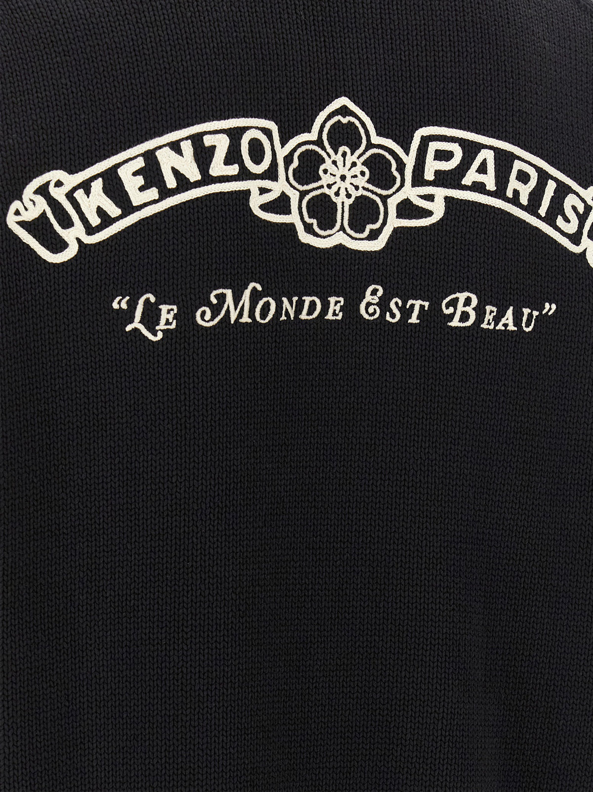 Gilet Kenzo en coton bicolore