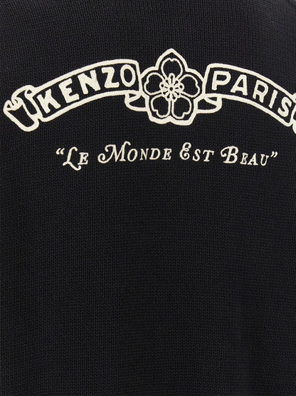 Kenzo Bicolor Cotton Cardigan