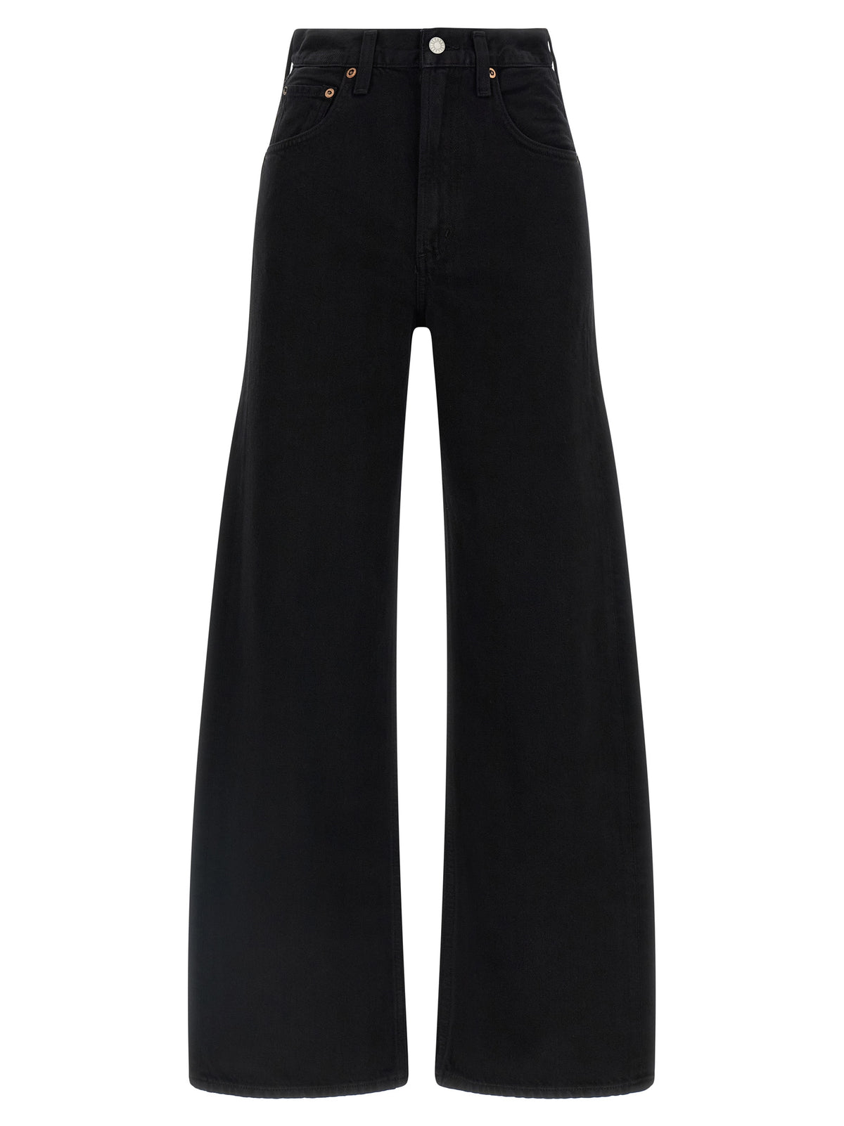 Jean en coton noir Agolde