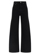 Jean en coton noir Agolde