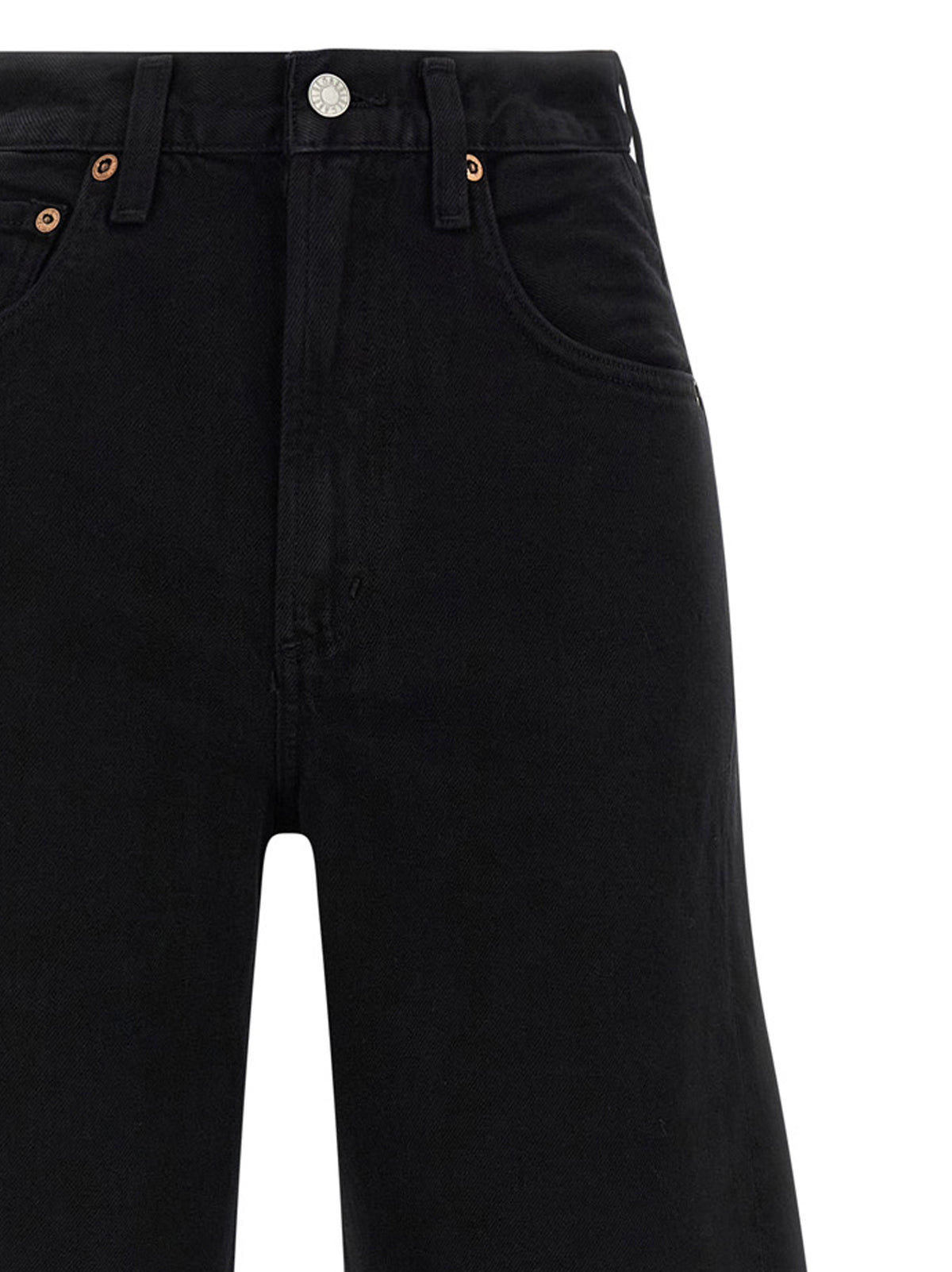 Jean en coton noir Agolde