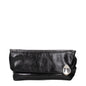 Jil Sander Black Leather Clutch Bag