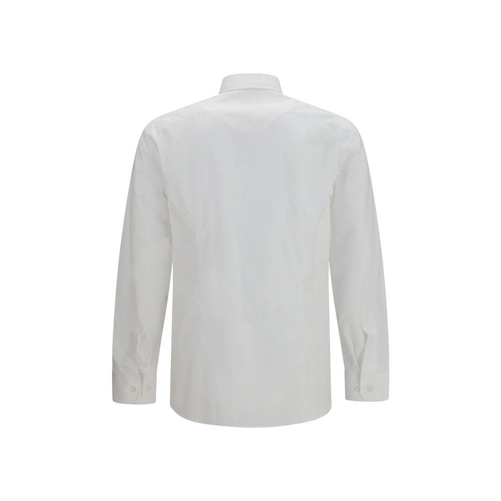 Chemise habillée en coton blanc Etro
