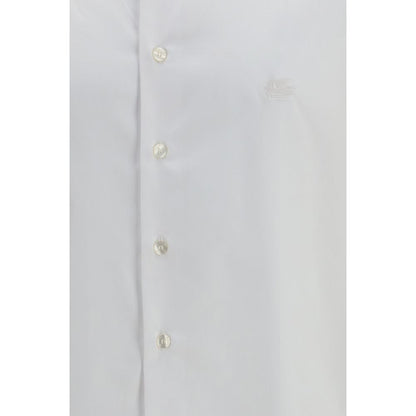 Etro White Cotton Dress Shirt